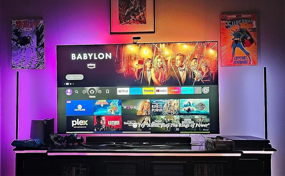 RGBCW Corner Floor Lamp