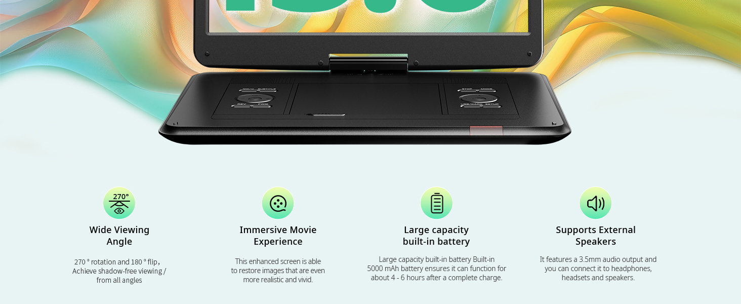 Yoton Portable DVD Player 