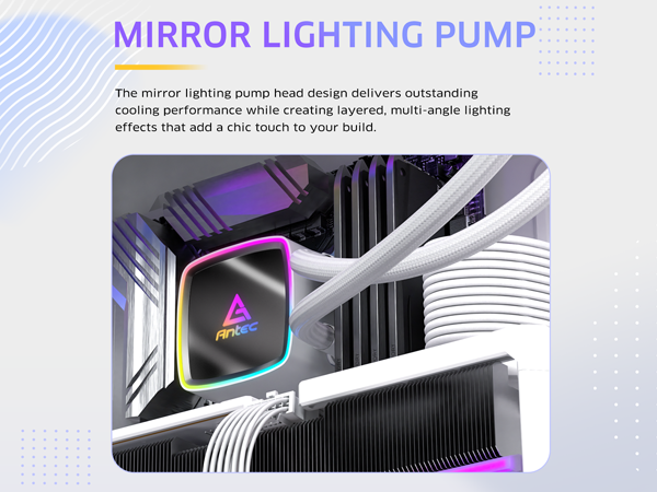 Antec Ultra 360 ARGB White Liquid CPU Cooler