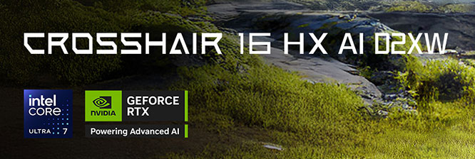 MSI Crosshair 16 HX AI D2XW Gaming Laptop