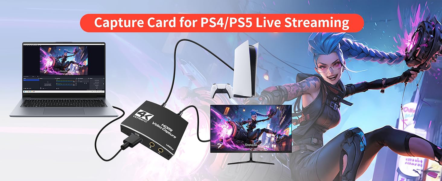 4K@60Hz Capture Card