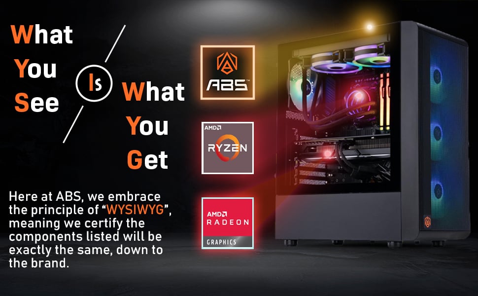 WYSIWYG Ryzen Radeon