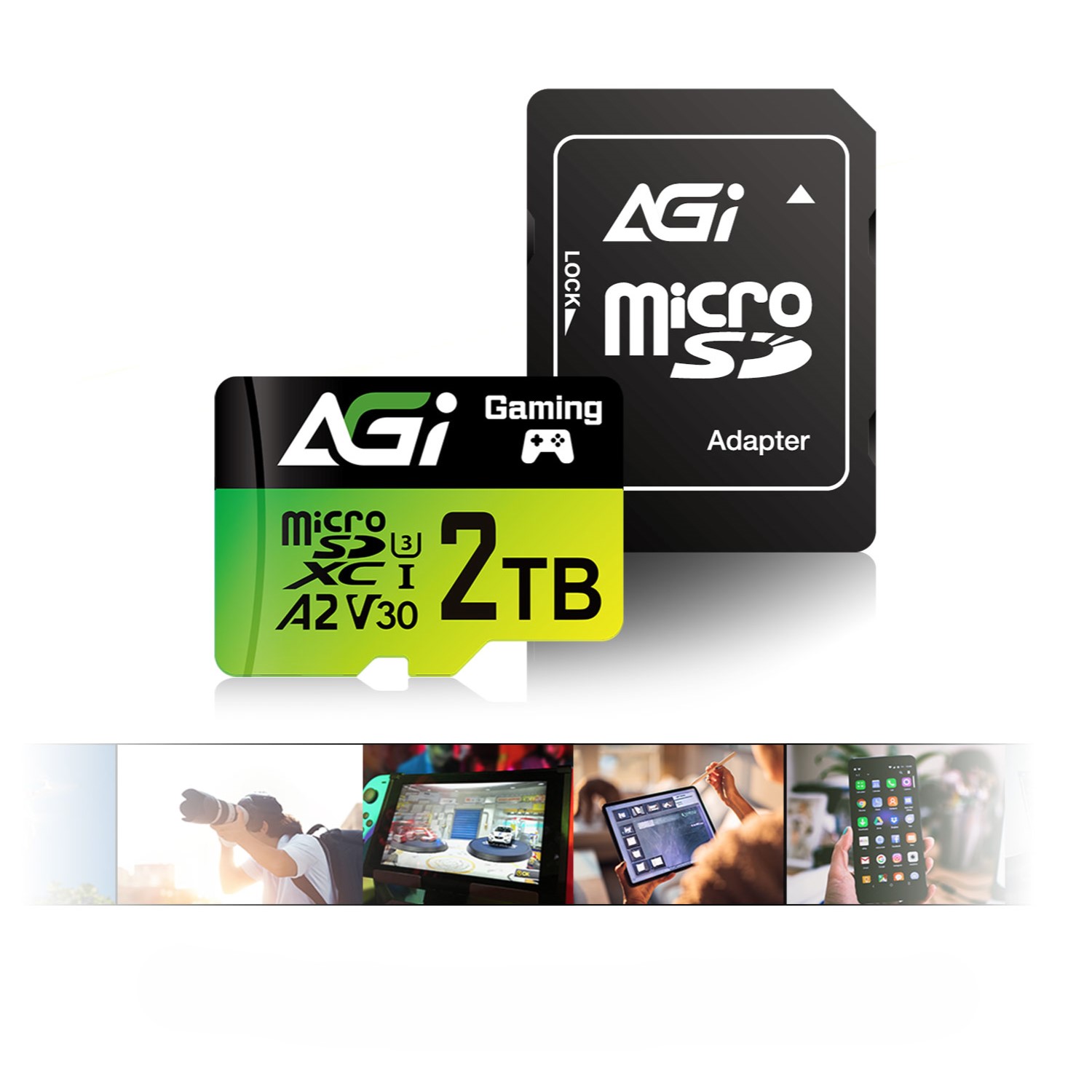 microsd sdxc 1tb 2tb microsdxc A2 V30 agi