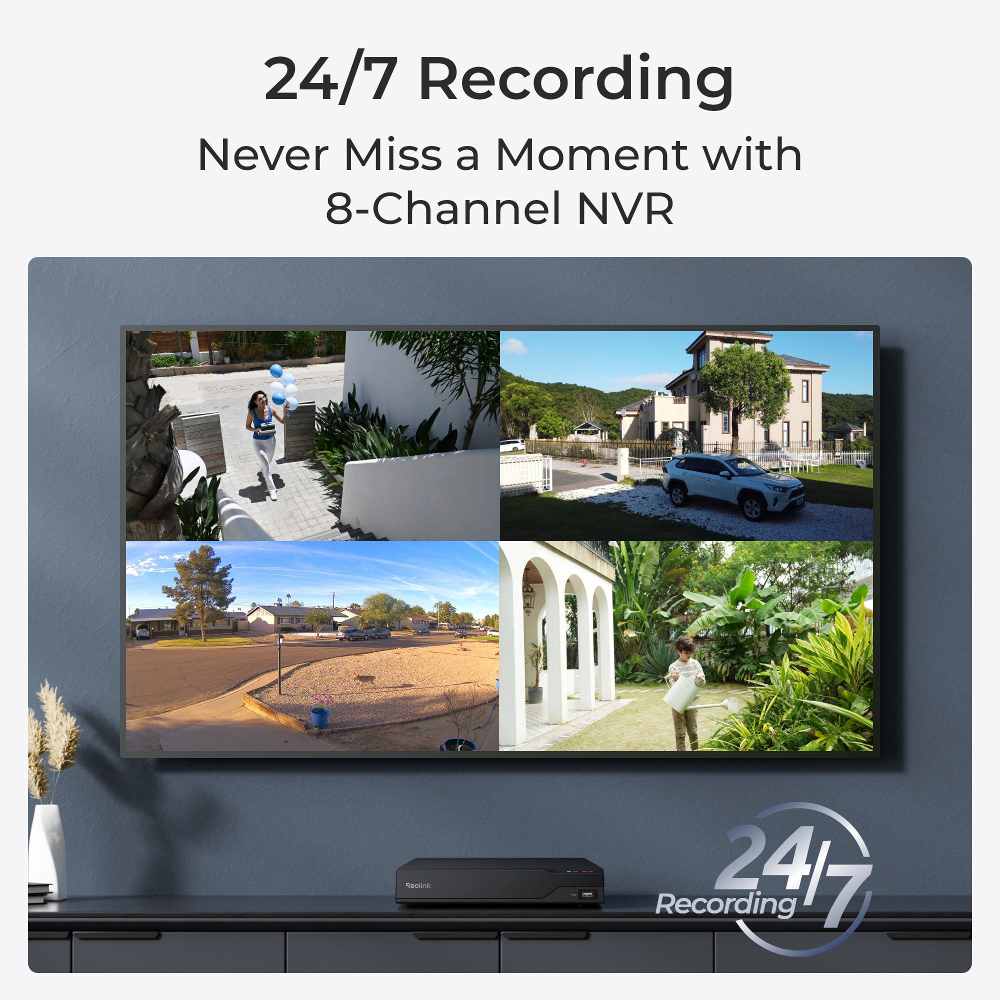 RLN8-410-NHD | 24/7 Recording