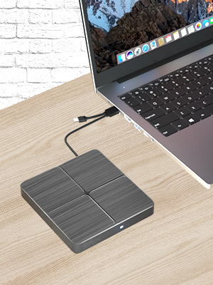 Portable External Blu-ray Drive Good choice for home/office/entertainment Note: If you need to play