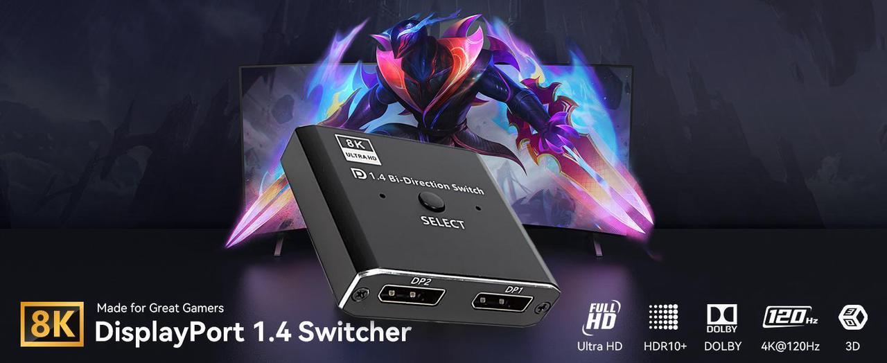 8k dp switch