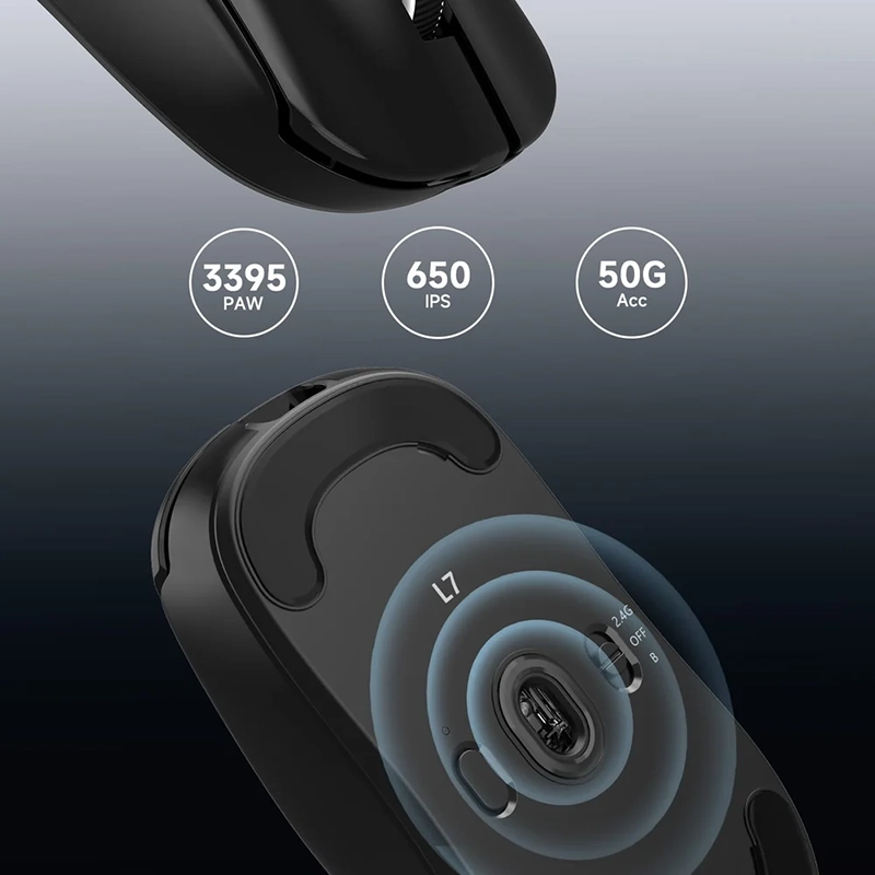MCHOSE L7 Series  L7 Ultra+ Ultra-Lightweight Wireless Gaming Mouse