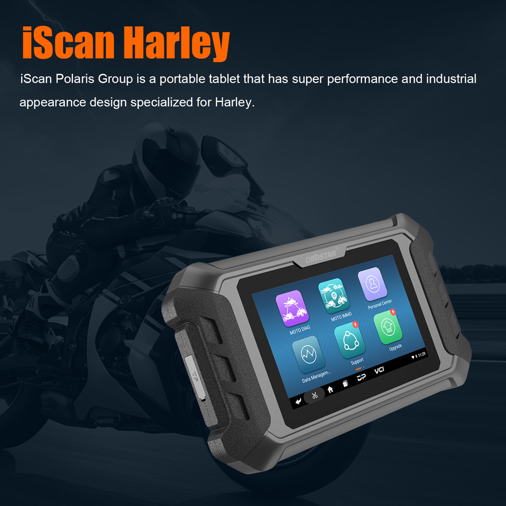 Advanced Functions of OBDSTAR iScan Harley