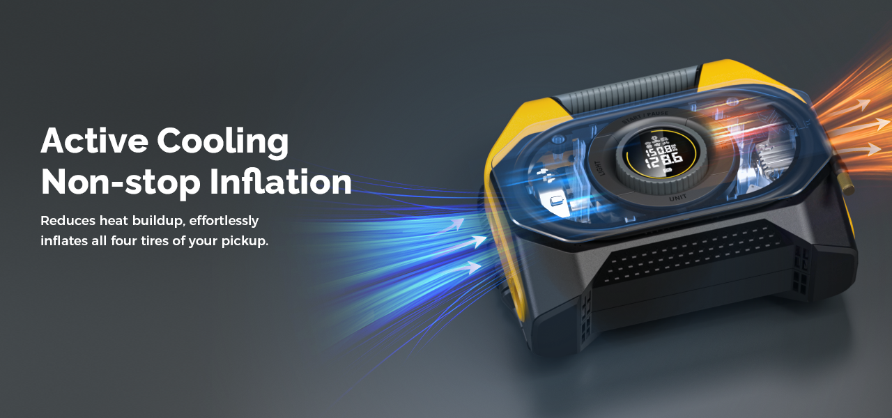 Active Cooling Non-stop Inflation