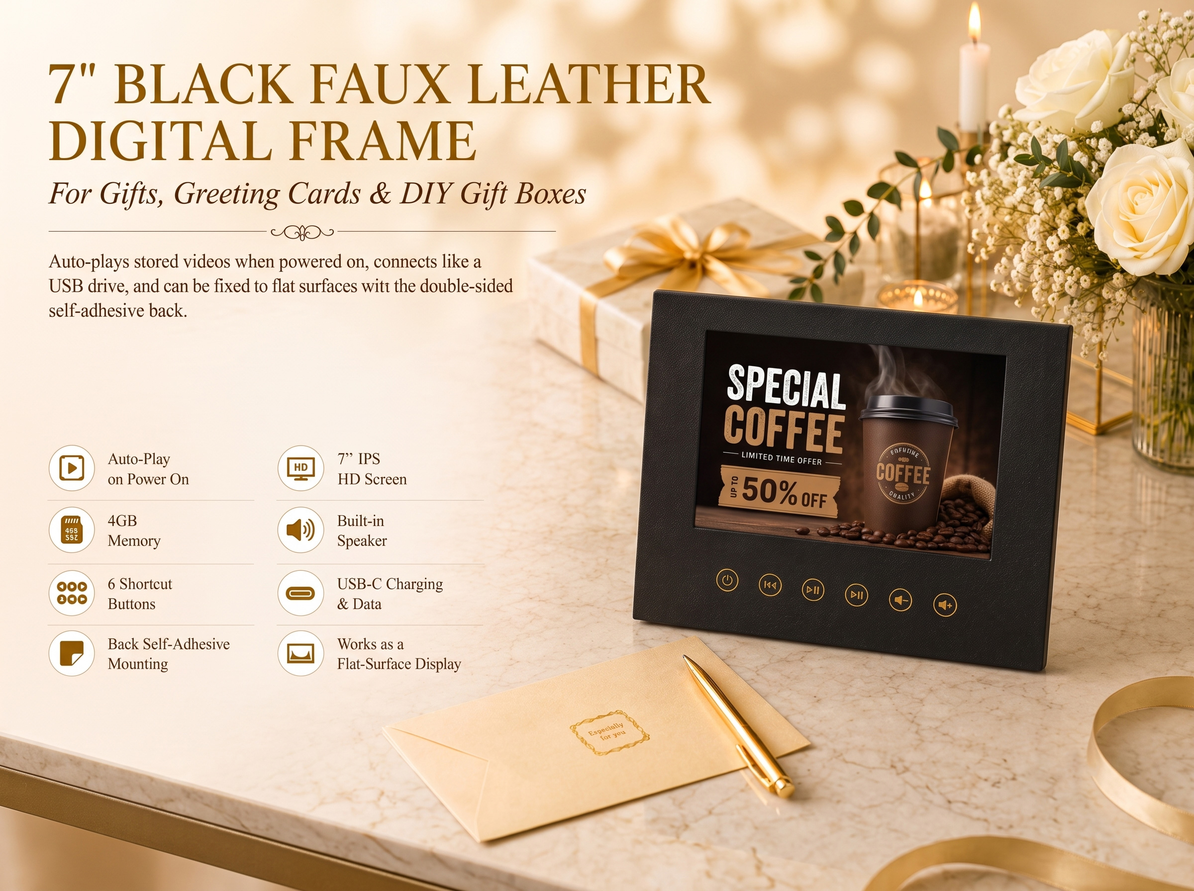 video greeting card