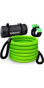 GODIAG Tow Rope 30ft green