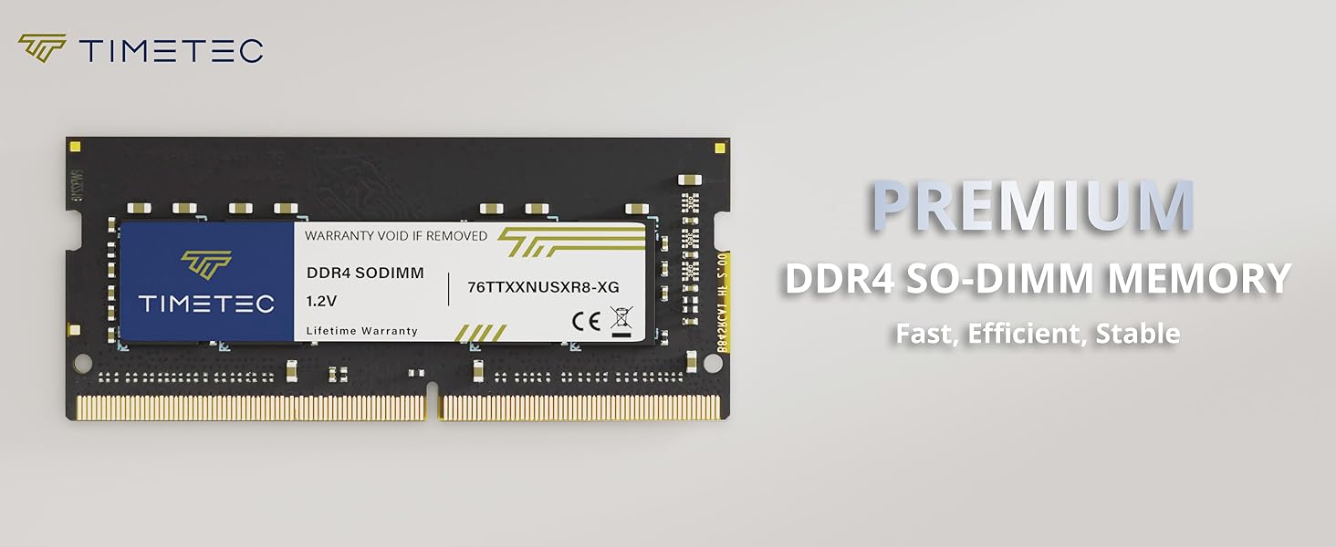 SIMPLETEK Modulo RAM DDR4 32GB 3200MHz SODIMM Per Notebook E Mini PC | Potenzia Il Multitasking E La Velocità Del Sistema Con Un Singolo Banco