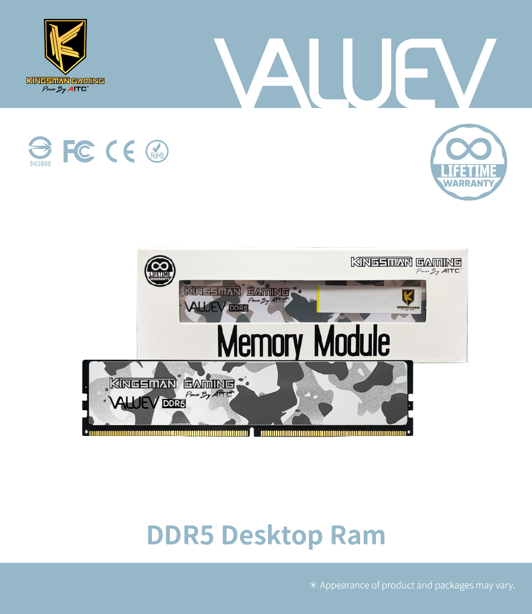 DDR5, MEMORY, UDIMM, GAMING