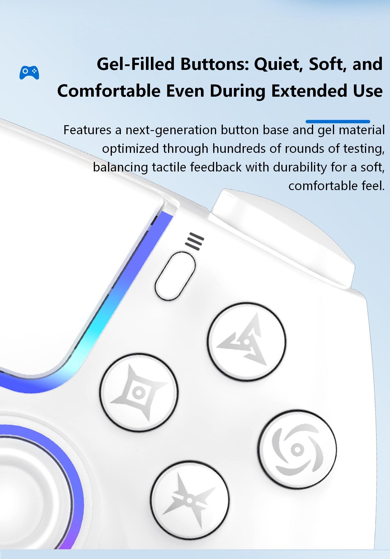 Gel-Filled Button Architecture