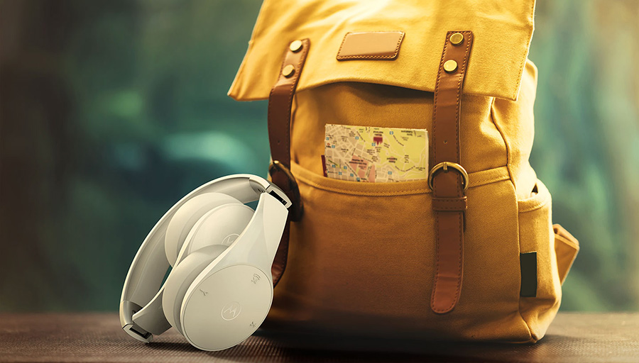 MOTOROLA XT500+ Wireless Over Ear Bluetooth Headphones