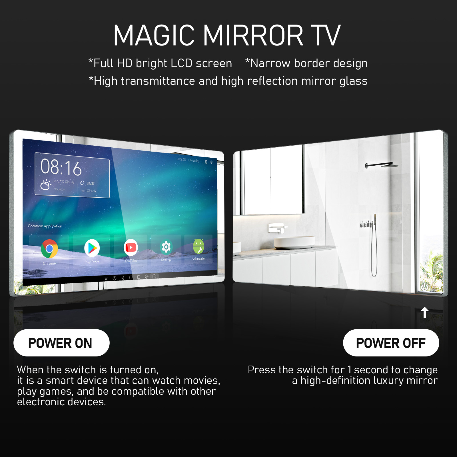 magic mirror TV