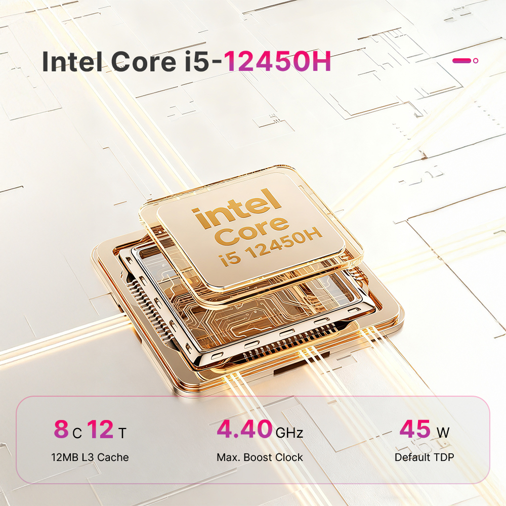 CPU:Intel Core i5-12450H