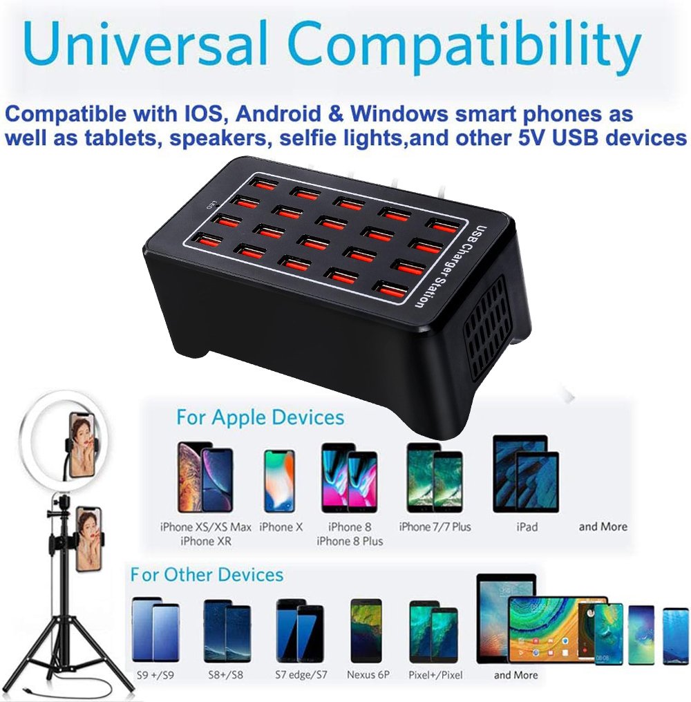 Multiport USB Charging Station