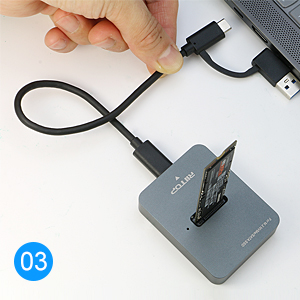 m.2 ssd to usb c reader