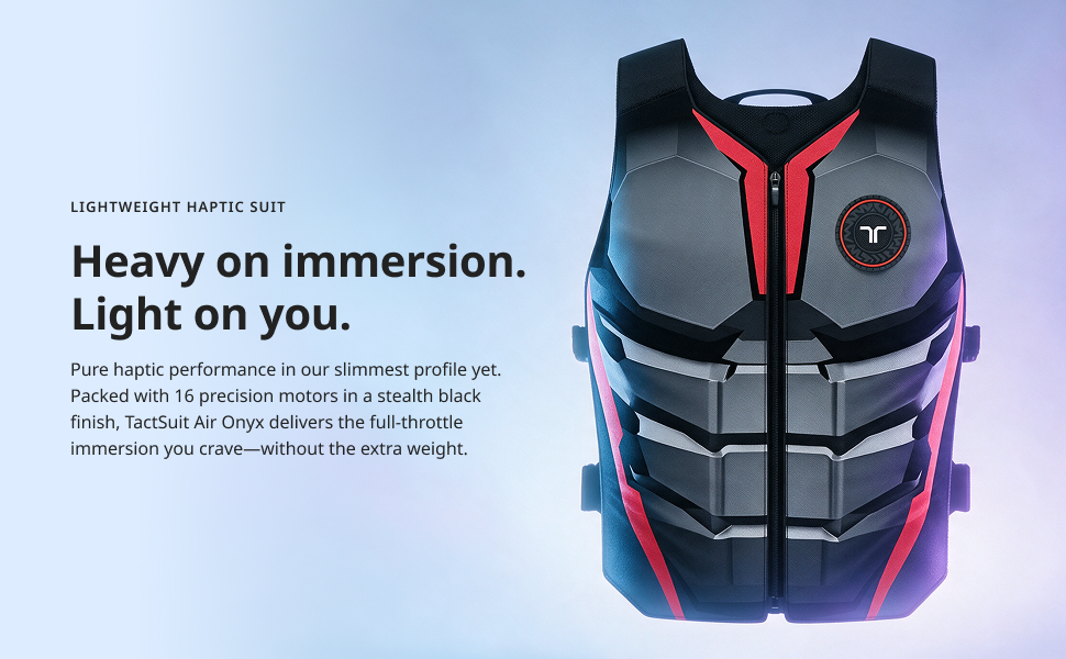 TactSuit Air : Onyx - Overview