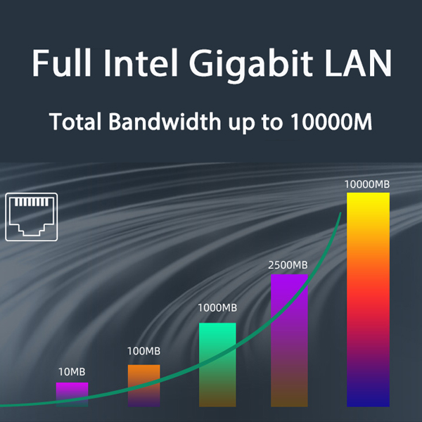 Full Intel Gigabit LAN