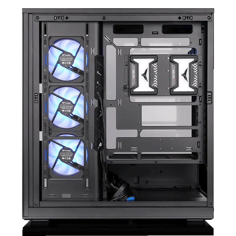 Thermaltake Stage 450 TG ARGB Mid Tower Chassis - Black
