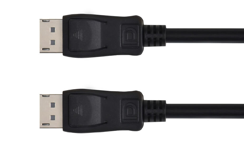 Monoprice 8K DisplayPort 2.0 Cable – 1.5 Feet, 80Gbps, Supports 16K & G-Sync/FreeSync | For Gaming Monitors, PCs, Laptops