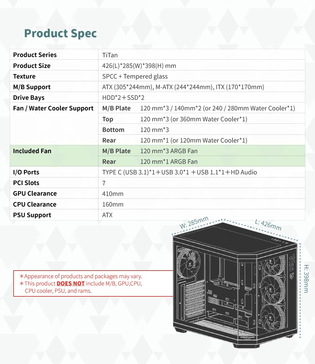 PC CASE,ATX,COMPUTER