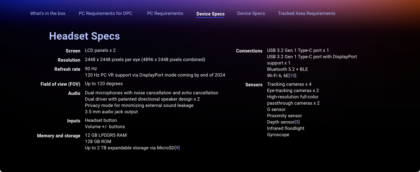 VIVE Focus Vision Wired Bundle