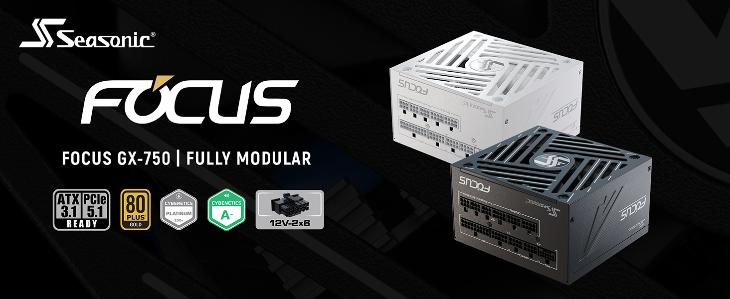 SeaSonic FOCUS GX-750 White Power Supply