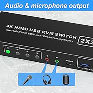 Audio and microphone output