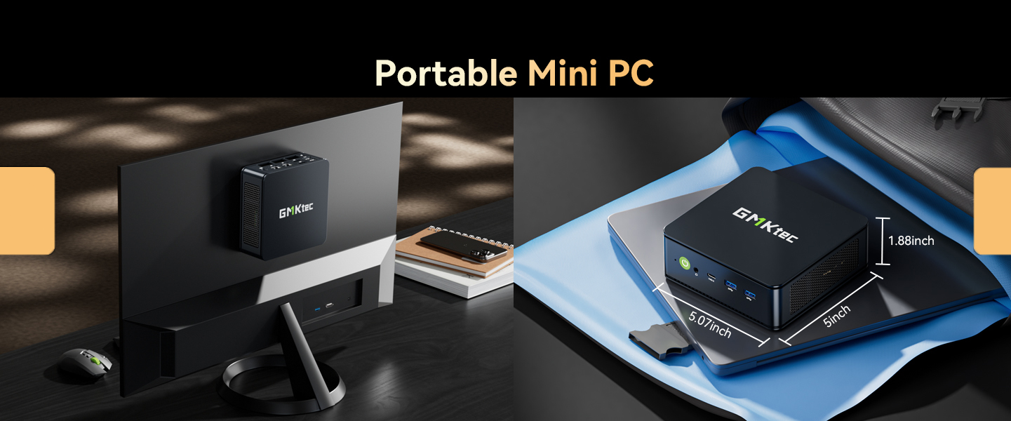 GMKtec M6 Ultra Gaming Mini PC Ryzen 7640HS (Upgraded 6600H/ 6800U