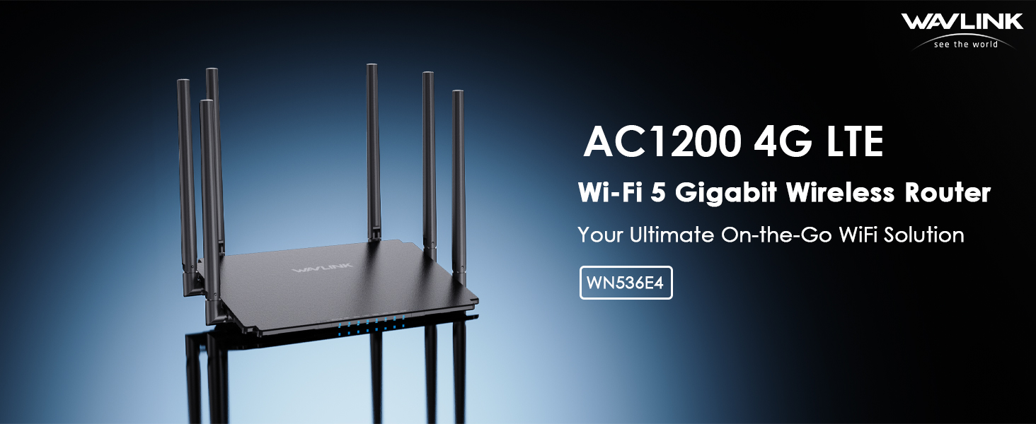 4G LTE wireless router