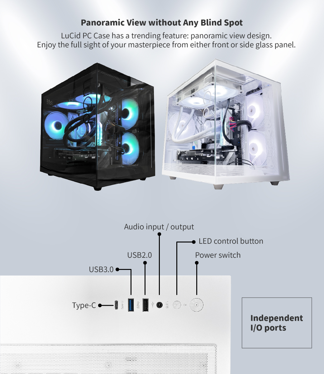 PC CASE,ITX,M-ATX,COMPUTER CASE