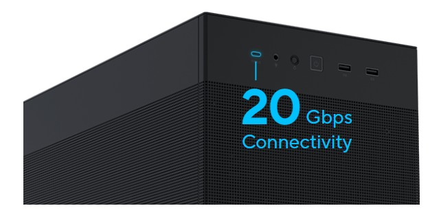 ASUS Prime AP303 White Edition Mesh-Panel 44-Liter ATX PC case