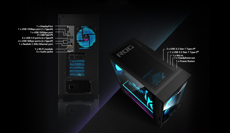 ASUS G Series G700TF-DS564Ti  Gaming Desktop PC 