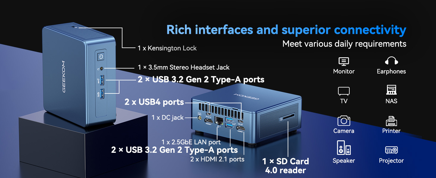 GEEKOM IT 13 Mini PC