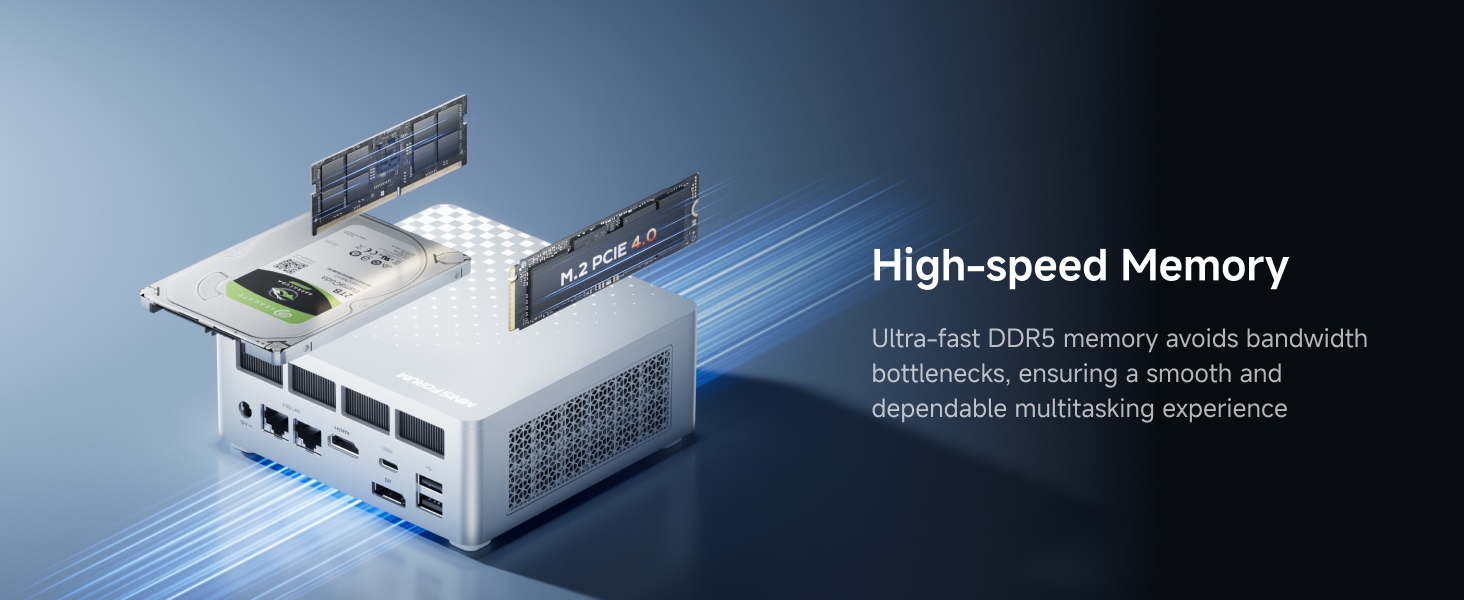 M1 Plus 12600H Mini PC