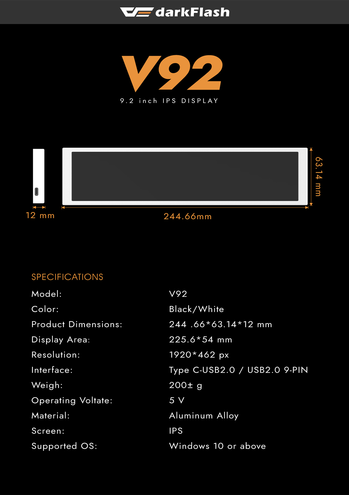 DF-V92-WH-8