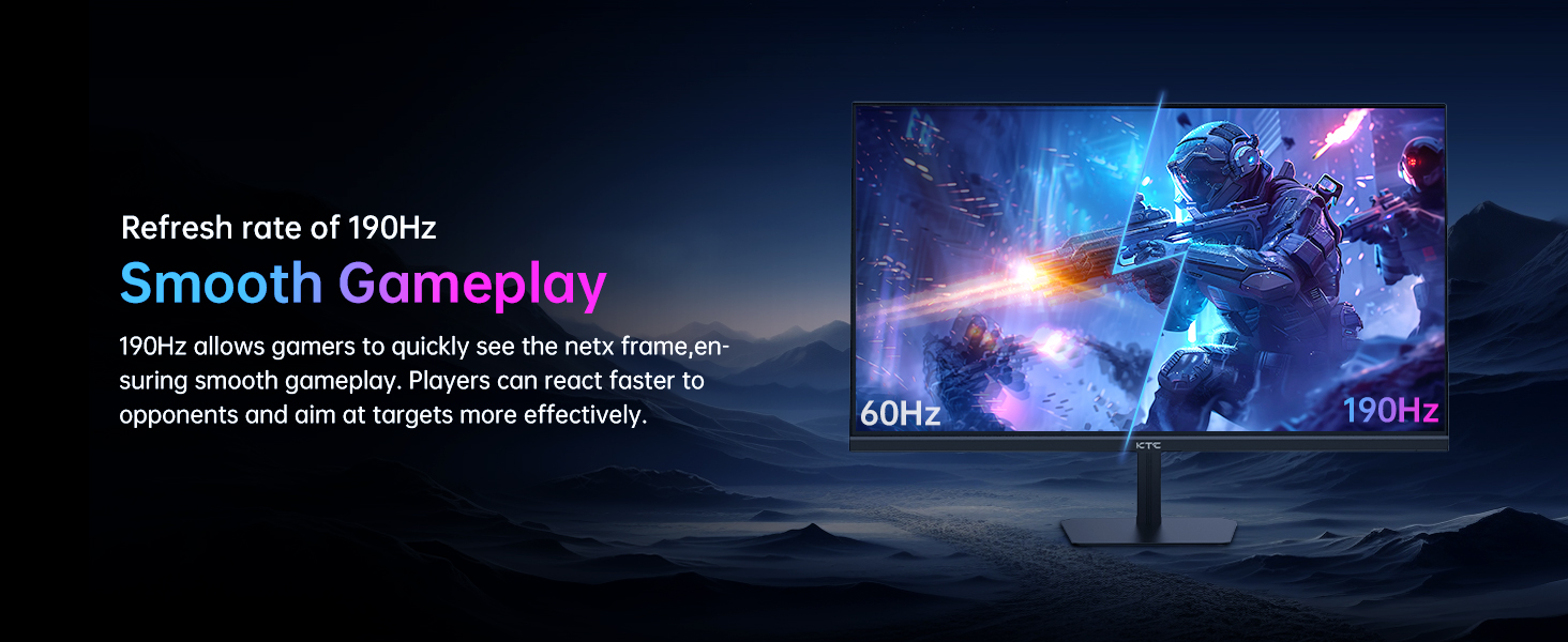 190Hz Refresh Rate