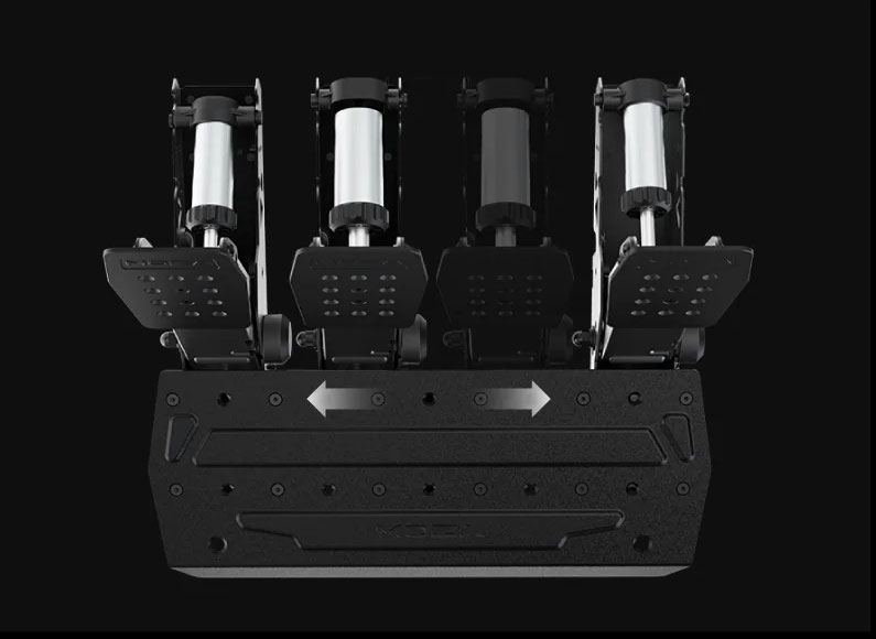MOZA SRP2 Dual Load Cell Pedals (Throttle + Brake) – No Clutch