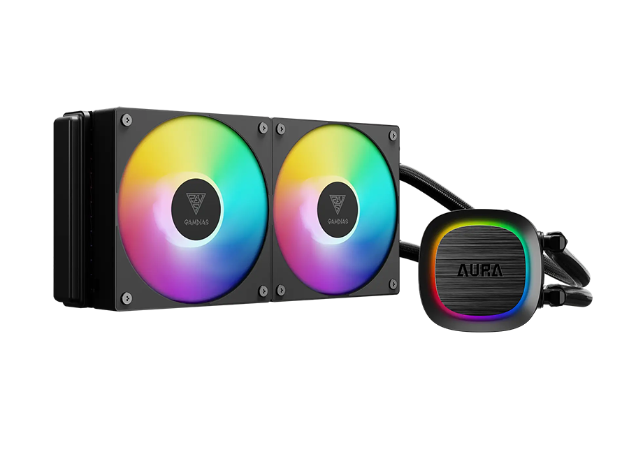 GAMDIAS AURA GL240 V2 240mm AIO Liquid CPU Cooler