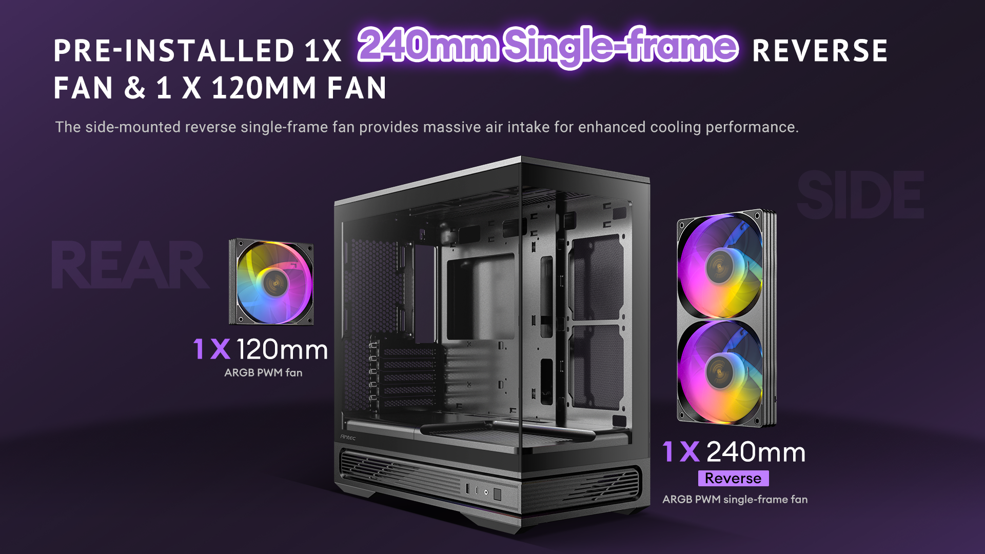 Antec C2M ARGB Compact MicroATX Case