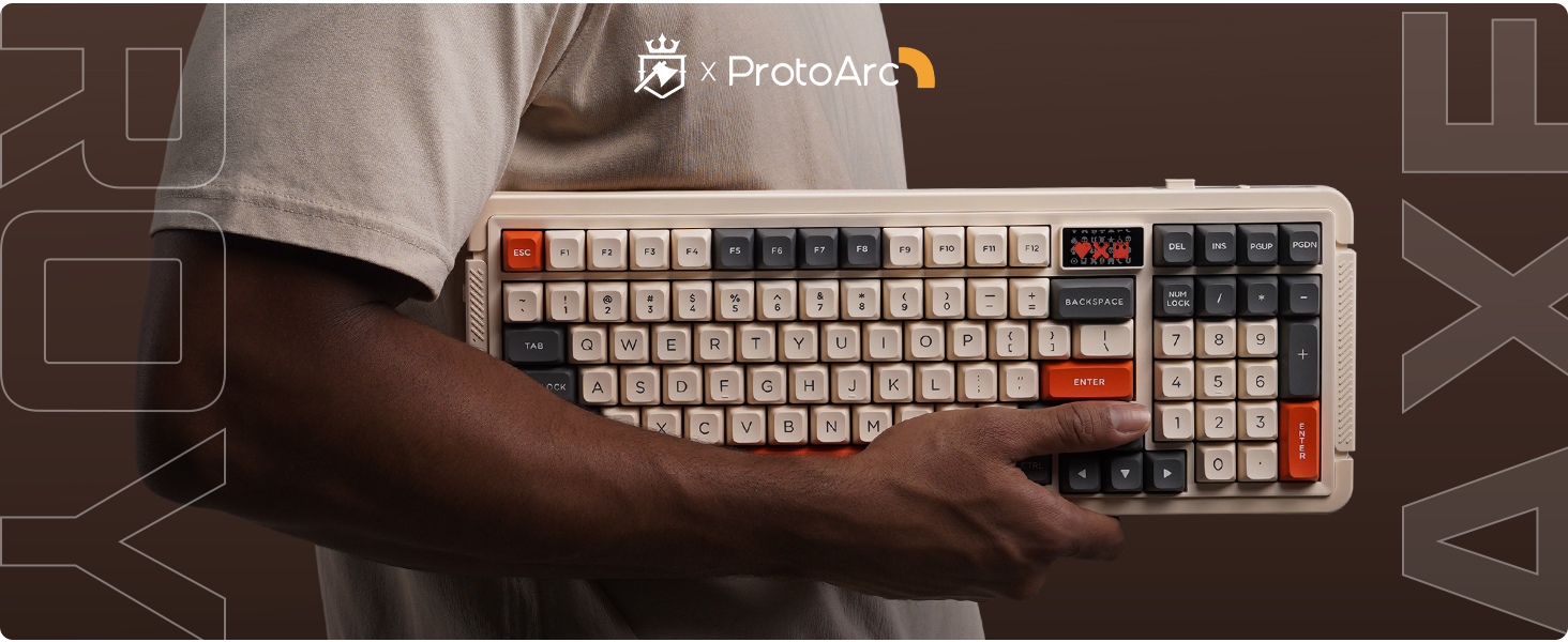 ProtoArc X RoyalAxe L98 Mechanical Keyboard with 1.14 TFT ProtoArc X RoyalAxe L98 Mechanical Keyboard with 1.14 TFT