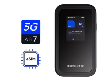 Netgear Nighthawk MH7150-100PAS 5G M7 Portable WiFi Hotspot with eSIM
