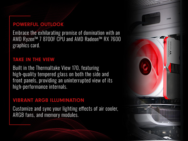 Thermaltake NE R76-V170S Gaming Desktop PC 