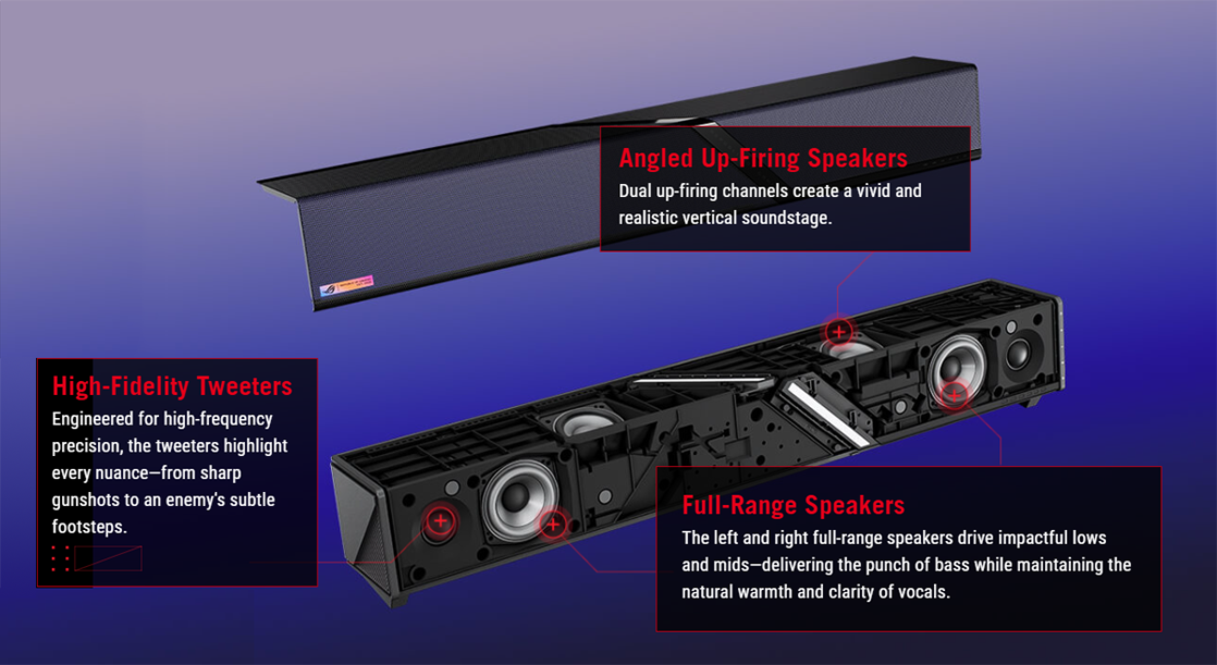 ASUS ROG Gjallar Gaming Soundbar