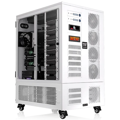 Thermaltake AX1000 TG Snow AI Workstation Chassis
