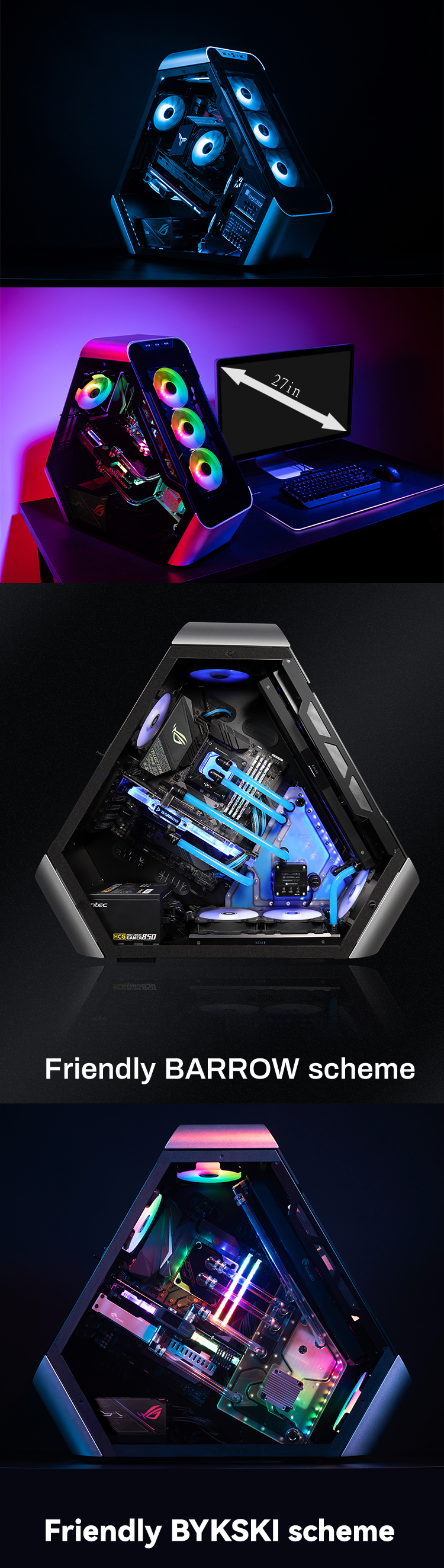 Heterodox pc case