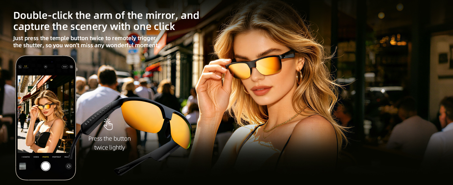 Open Ear Smart Glasses